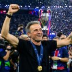 Luis Enrique viert met PSG de Champions League-triomf