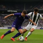 Sfeerbeeld uit het Lotto Park tijdens Anderlecht tegen Club Brugge in de Champions’ Play-Offs
