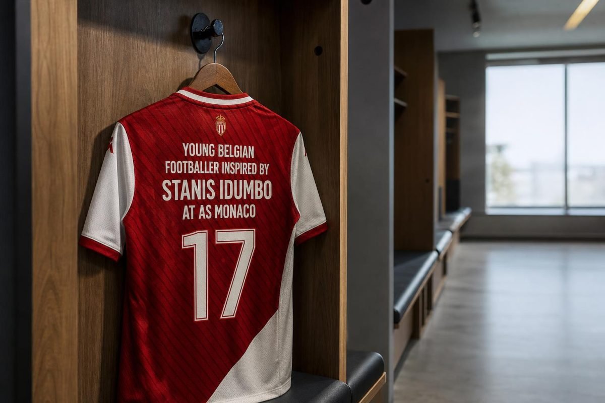 Stanis Idumbo als Belgisch NextGen-talent bij AS Monaco.