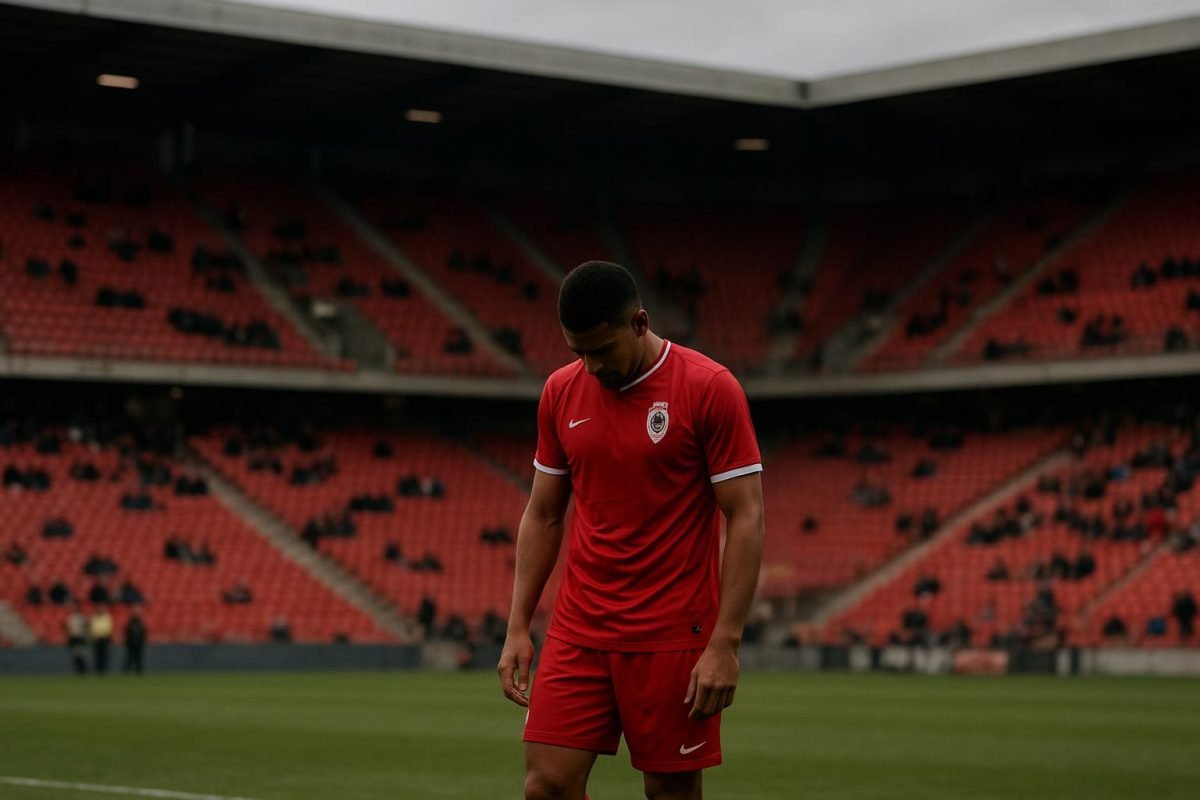 Sfeerbeeld van Royal Antwerp FC in en rond de Bosuil tijdens een onrustige periode