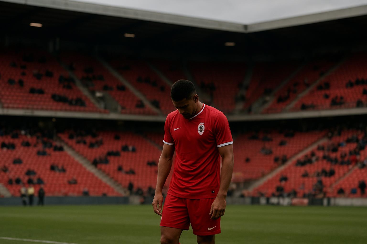 Sfeerbeeld van Royal Antwerp FC in en rond de Bosuil tijdens een onrustige periode