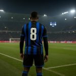 Sfeershot van een stadionomgeving tijdens de Champions’ Play-Offs zonder herkenbare gezichten