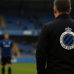 Dévy Rigaux in een stadioncontext gelinkt aan Club Brugge