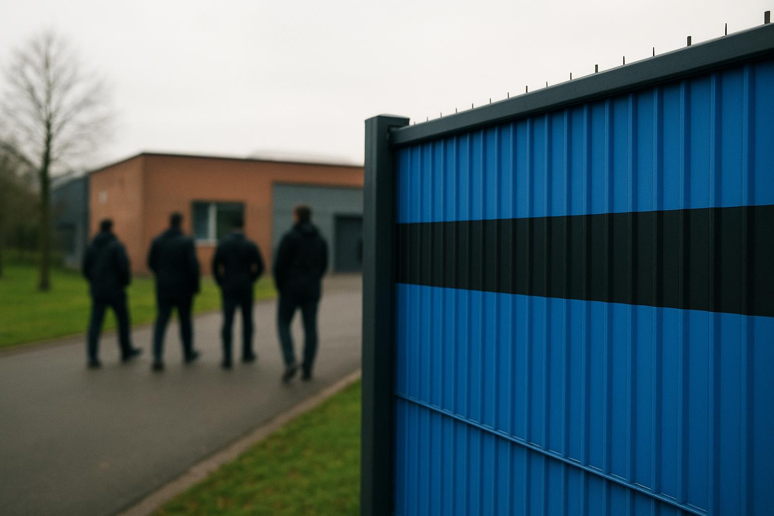 Sfeerbeeld aan het trainingscomplex van Club Brugge tijdens speculatie over de toekomst van Dévy Rigaux