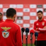 Sfeerbeeld op training met Benfica-spelers, zonder herkenbare gezichten