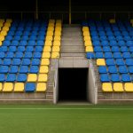 Sfeerbeeld in en rond de Freethiel van SK Beveren