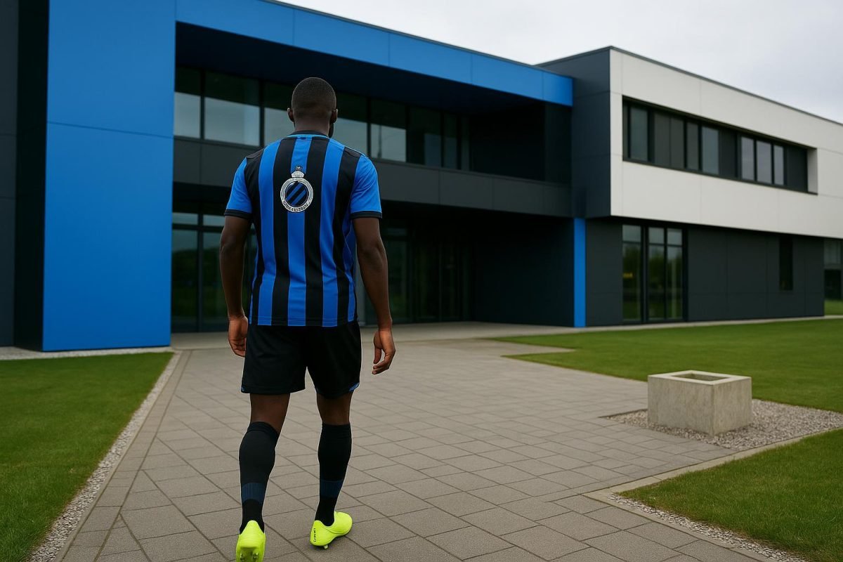 Het Alheembouw Basecamp van Club Brugge in Westkapelle bij de opening na de uitbreiding
