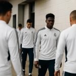 Sfeershot rond Real Madrid met focus op spanning na trainingsincidenten