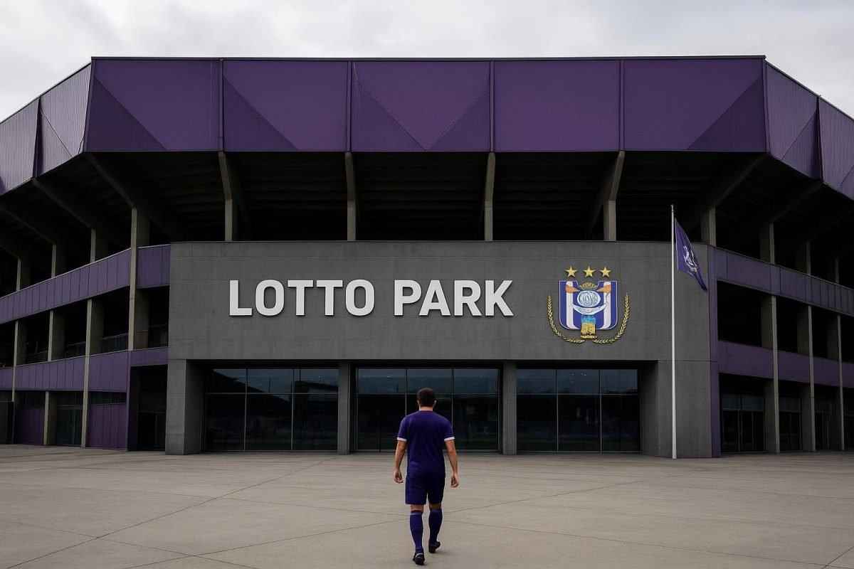 Sfeerbeeld rond het Lotto Park van RSC Anderlecht