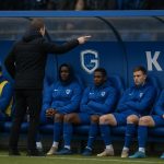 Sfeerbeeld rond KRC Genk tijdens een wedstrijd in de Jupiler Pro League