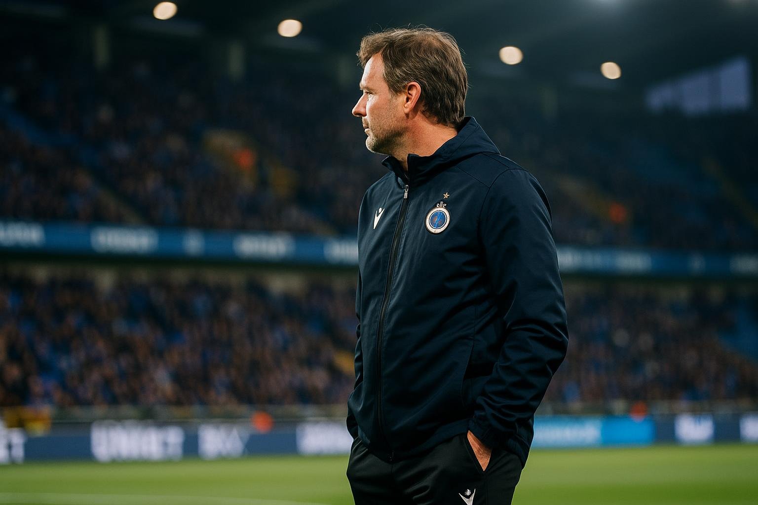 Ivan Leko van Club Brugge na de 2-0-zege tegen STVV in Jan Breydel