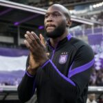 Sfeermoment rond RSC Anderlecht met aandacht voor de aanwezigheid van Romelu Lukaku op de bekerfinale