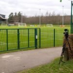 Sfeerbeeld van een trainingscomplex in Engeland rond de Championship-play-offs