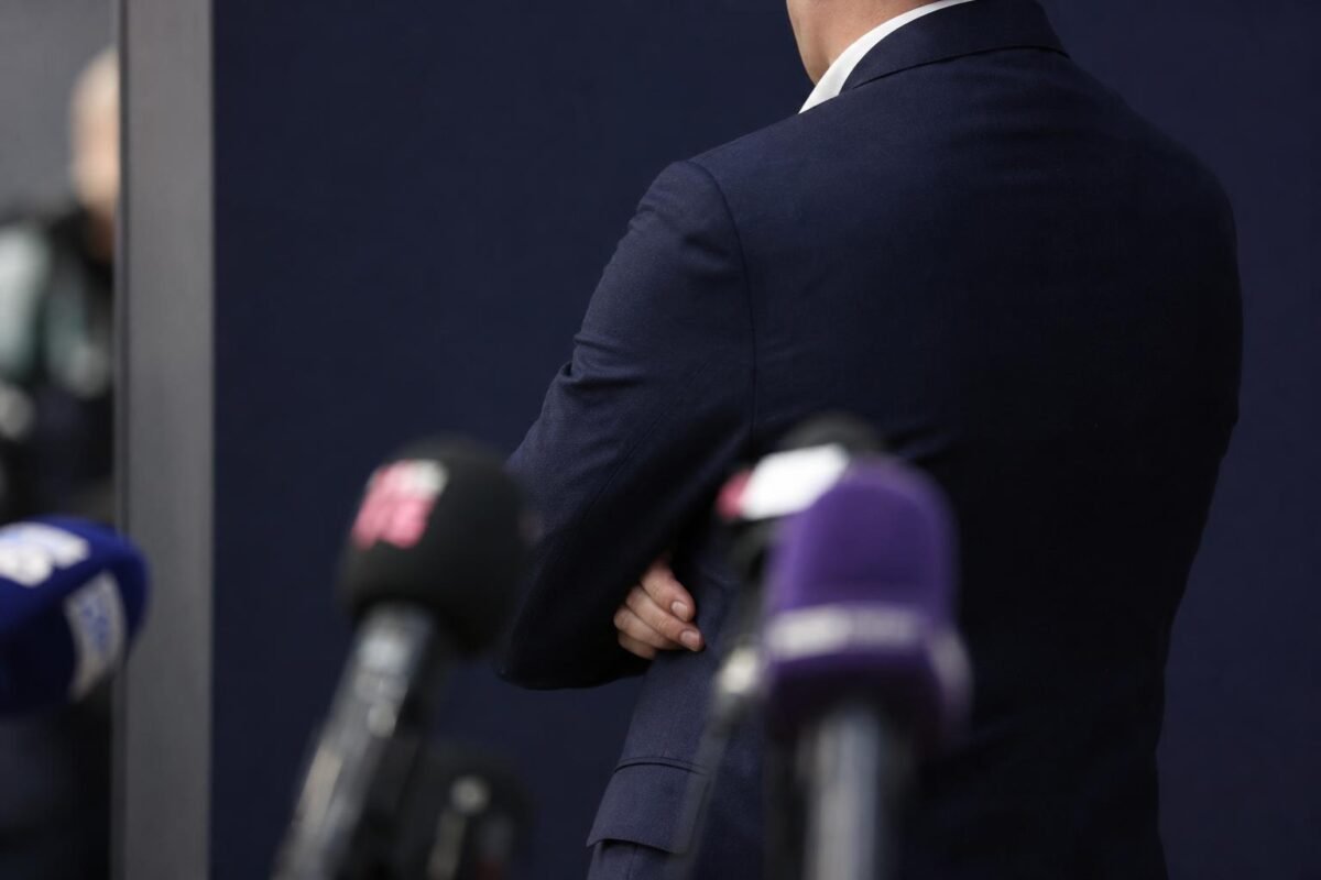 Michael Verschueren van Anderlecht na afloop van de bekerfinale.