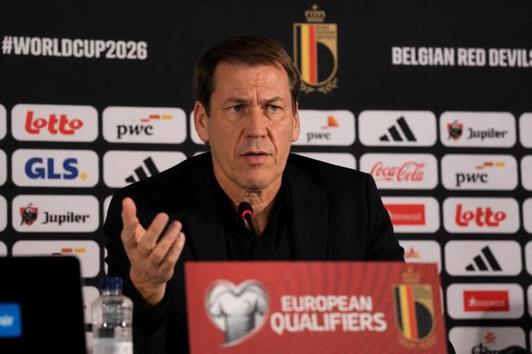 Rudi Garcia licht zijn WK-selectie van België toe