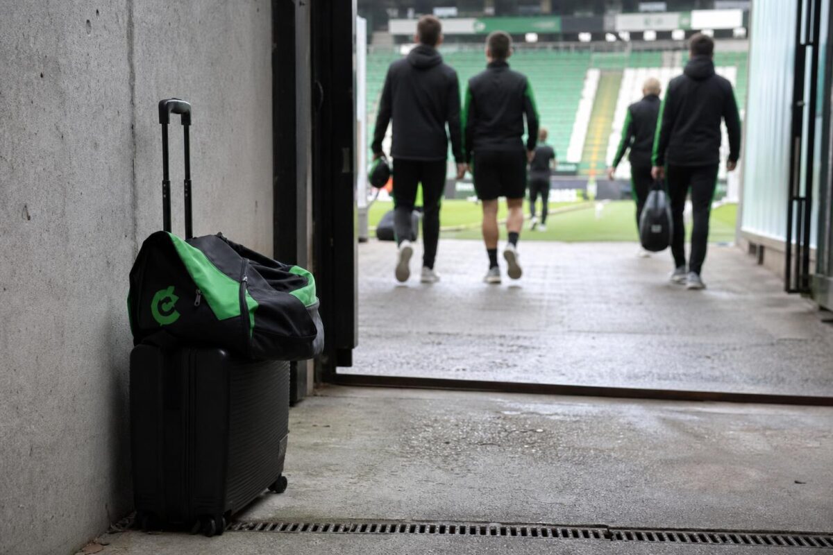 Nils De Wilde tijdens een moment in Cercle Brugge-kleuren