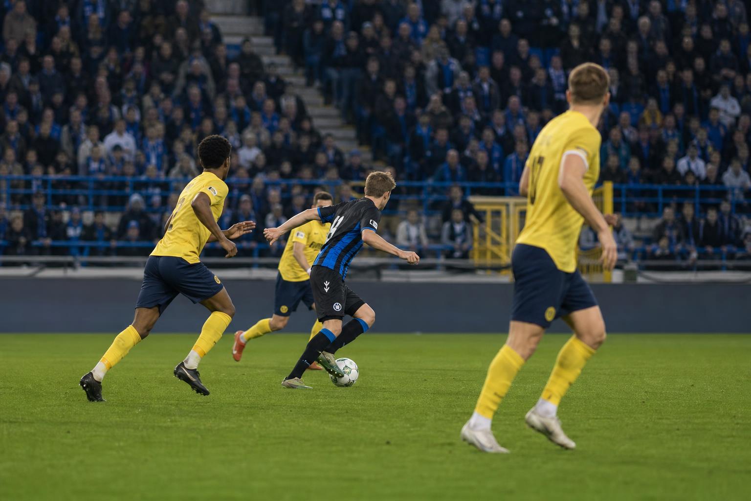 Sfeerbeeld van Club Brugge tegen Union in het Jan Breydelstadion