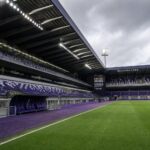 Sfeerbeeld rond het stadion van RSC Anderlecht tijdens de transferperiode