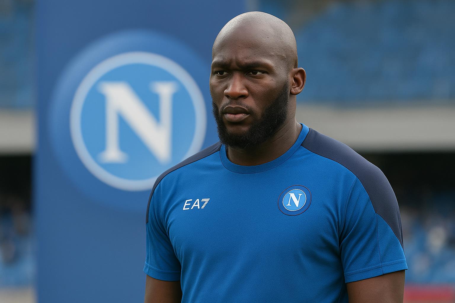 Romelu Lukaku in Napoli-context tijdens transferonzekerheid