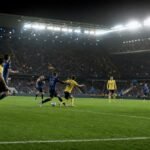 Sfeerbeeld rond Club Brugge tegen Union SG in de Champions' Play-Offs