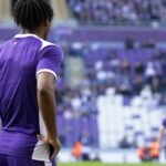 Wedstrijdbeeld van Nathan Saliba bij RSC Anderlecht