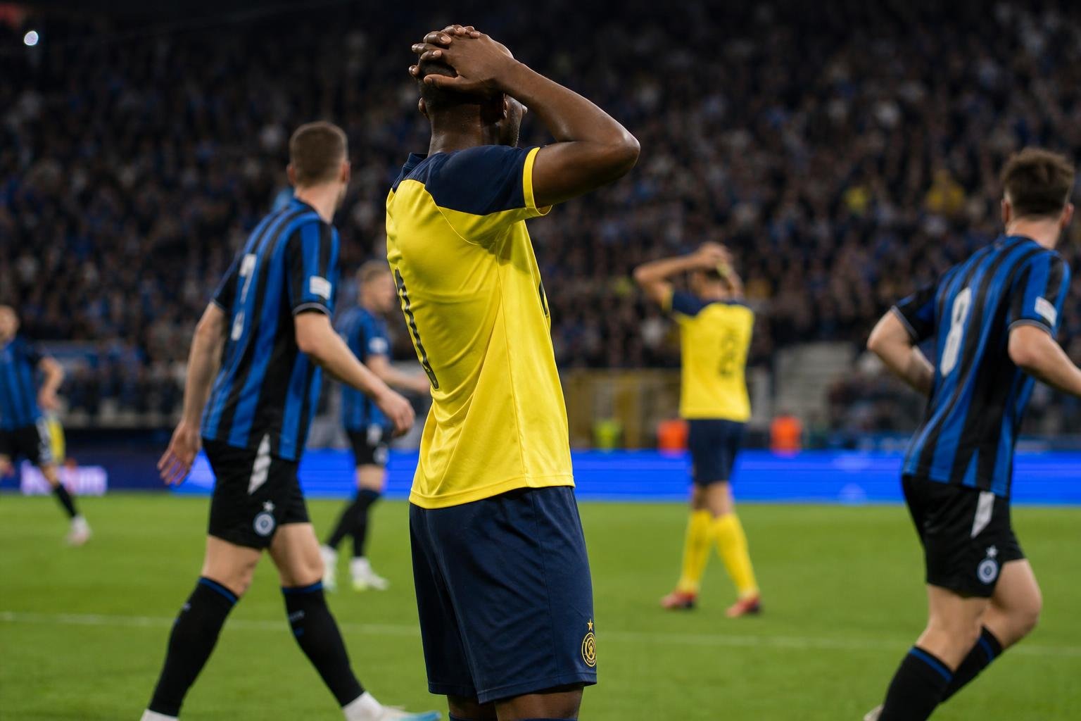 Sfeerbeeld uit het Jan Breydelstadion tijdens Club Brugge - Union SG