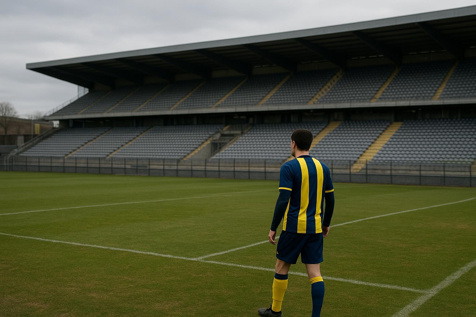 Stadionomgeving bij Union SG als sfeerbeeld rond de plannen voor een nieuw stadion