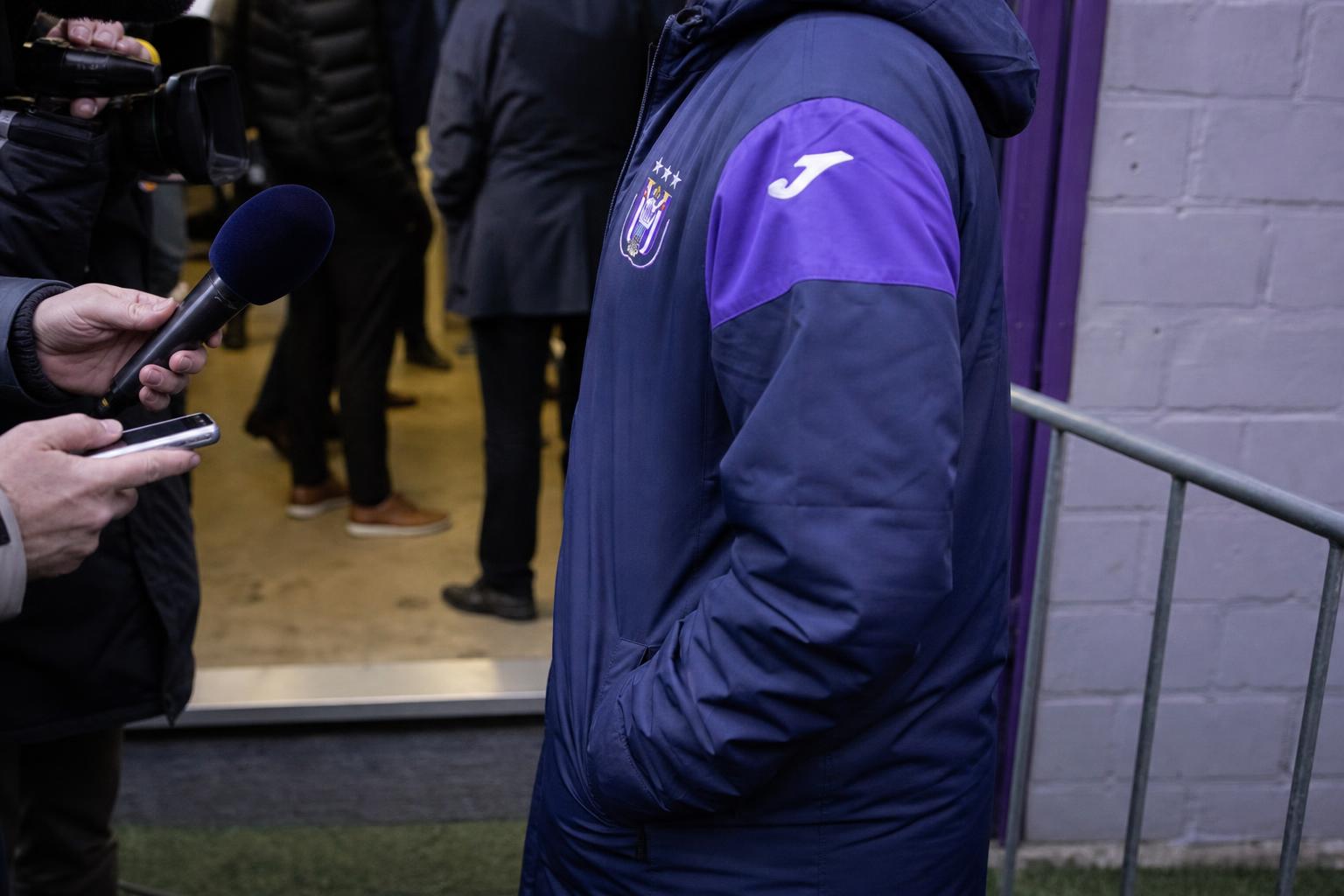 Silvio Proto bij RSC Anderlecht in een stadionomgeving