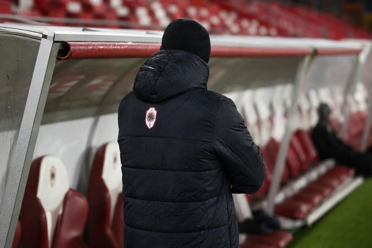 Faris Haroun bij Royal Antwerp FC in aanloop naar de match tegen KRC Genk