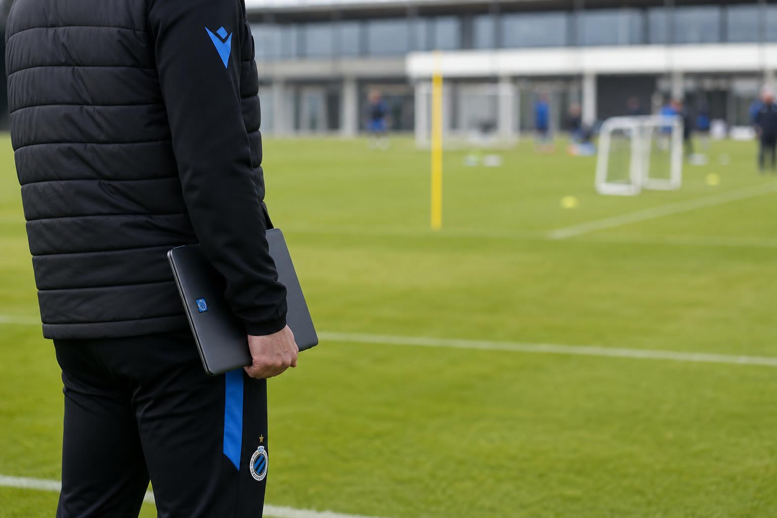 Guilian Preud’homme in Club Nxt-context tijdens een moment rond het sportieve beleid bij Club Brugge