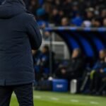 Ivan Leko langs de zijlijn bij Club Brugge in het Jan Breydelstadion