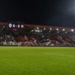 Sfeerbeeld rond Royal Antwerp FC in het Bosuilstadion tijdens een teleurstellende periode