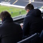 Christos Tzolis in actie voor Club Brugge tijdens de play-offs
