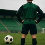 Training bij Cercle Brugge met spelers in groen-zwarte uitrusting