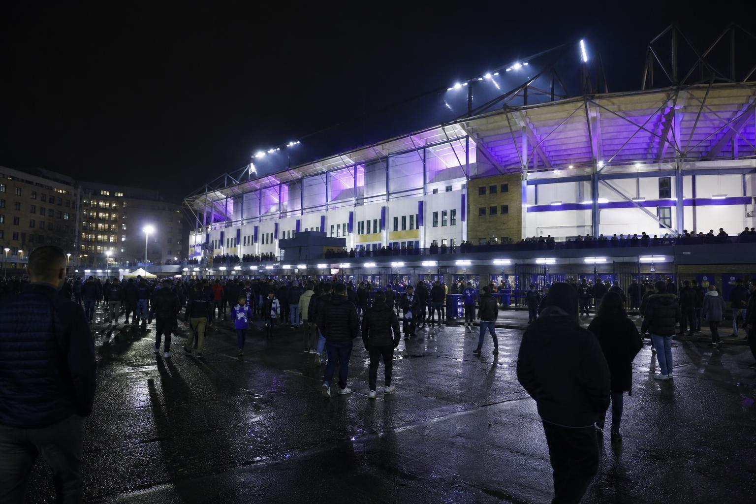 Sfeerbeeld in en rond het stadion van RSC Anderlecht
