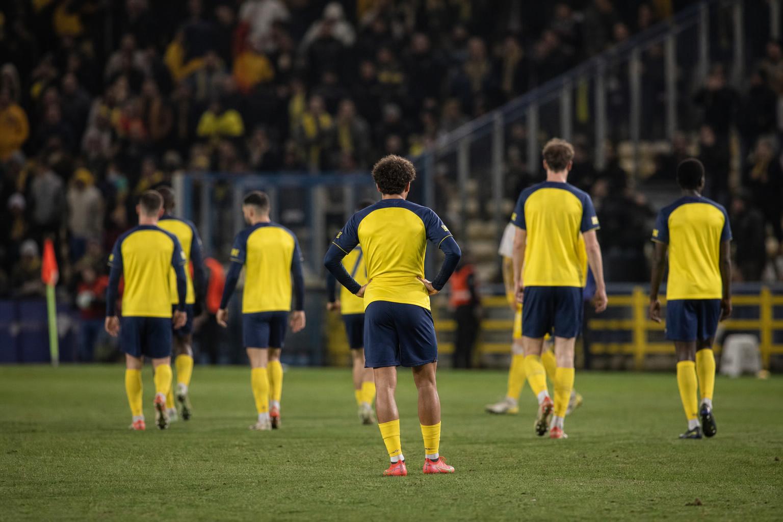 Spelers van Union SG vieren een overwinning terwijl de transferzomer nadert