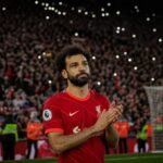 Mohamed Salah in Liverpool-context tijdens een emotioneel afscheid op Anfield