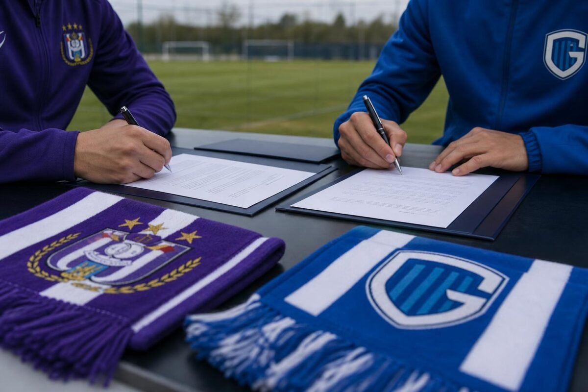 Contractmoment rond jonge talenten bij Belgische topclubs