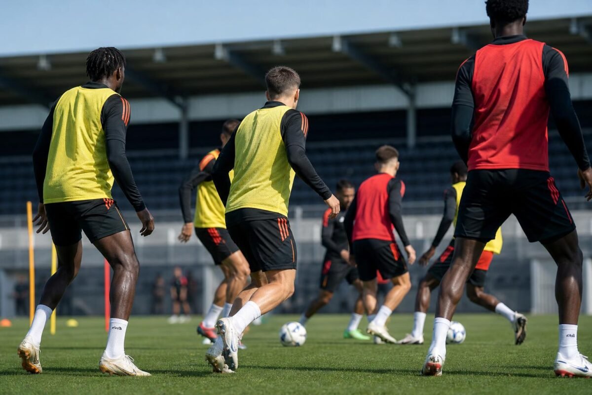 Rode Duivels werken toe naar het WK in een gespannen trainingssfeer