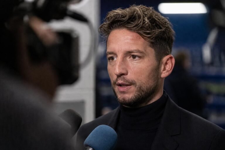 Dries Mertens in een voetbalcontext rond de link met Sporting Hasselt
