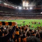 Hull City viert op Wembley de promotie naar de Premier League na de play-offfinale tegen Middlesbrough.