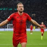 Harry Kane viert een doelpunt voor Bayern München in bekercontext