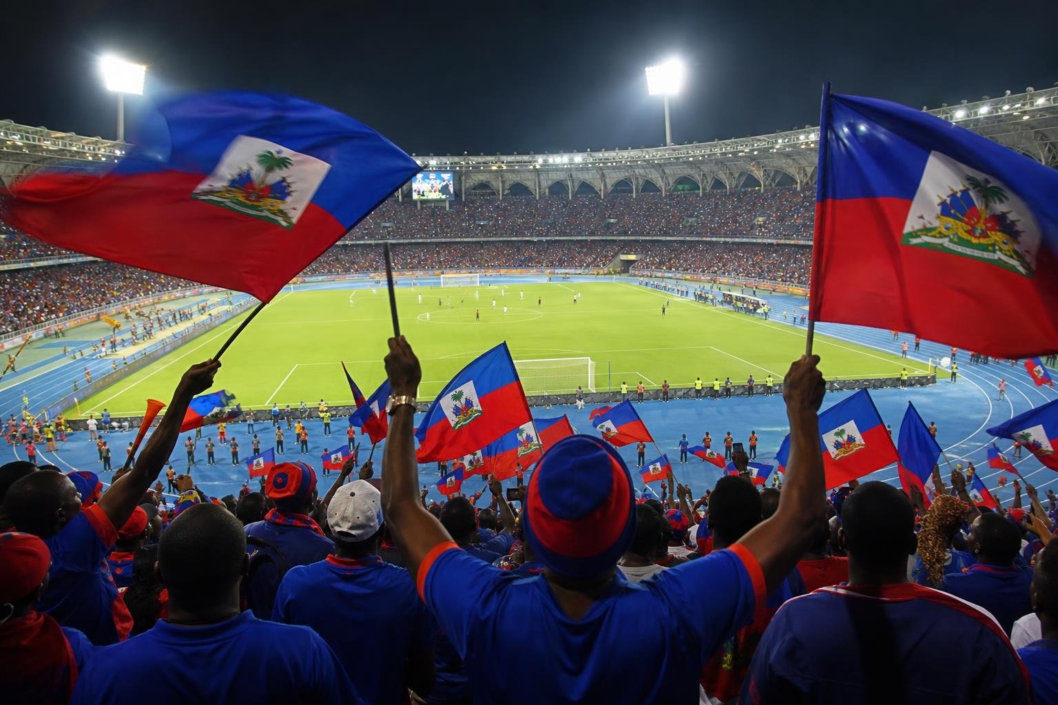 Stadionsfeer rond Haïti in een WK-context