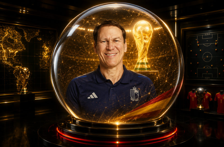 Rudi Garcia in de Glazen Bol van VoetbalFocus