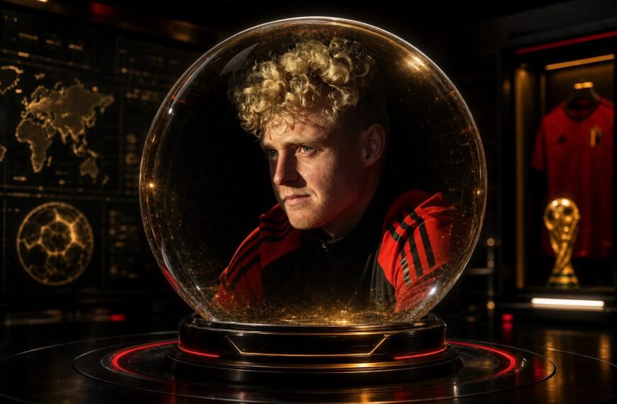 Joaquin Seys in de Glazen Bol van VoetbalFocus