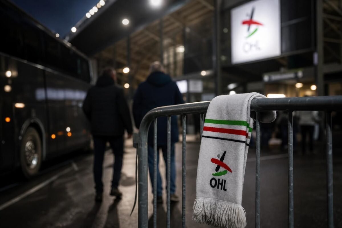Transfercontext rond OH Leuven aan Den Dreef met gespannen sfeer