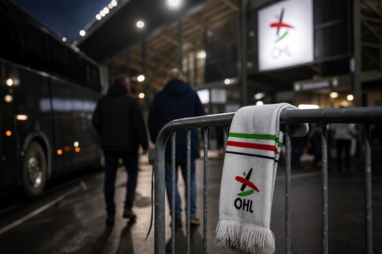 Transfercontext rond OH Leuven aan Den Dreef met gespannen sfeer
