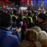 Gespannen perszone bij een WK-stadion rond discussie over de organisatie