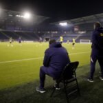 Engelse WK-selectie in een besloten oefensetting in Kansas City zonder herkenbare gezichten