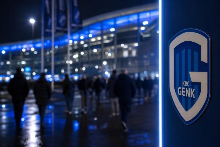 Transfercontext rond KRC Genk aan de Cegeka Arena zonder herkenbare gezichten